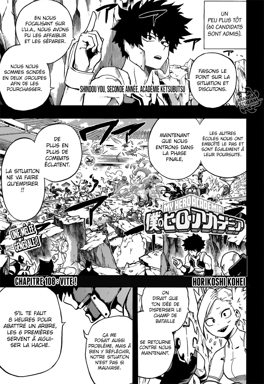 Read My Hero Academia vf Manga Online