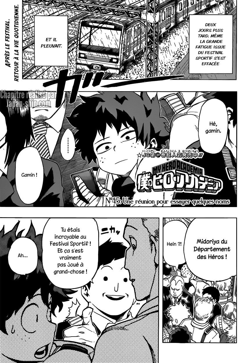 Read My Hero Academia vf Manga Online