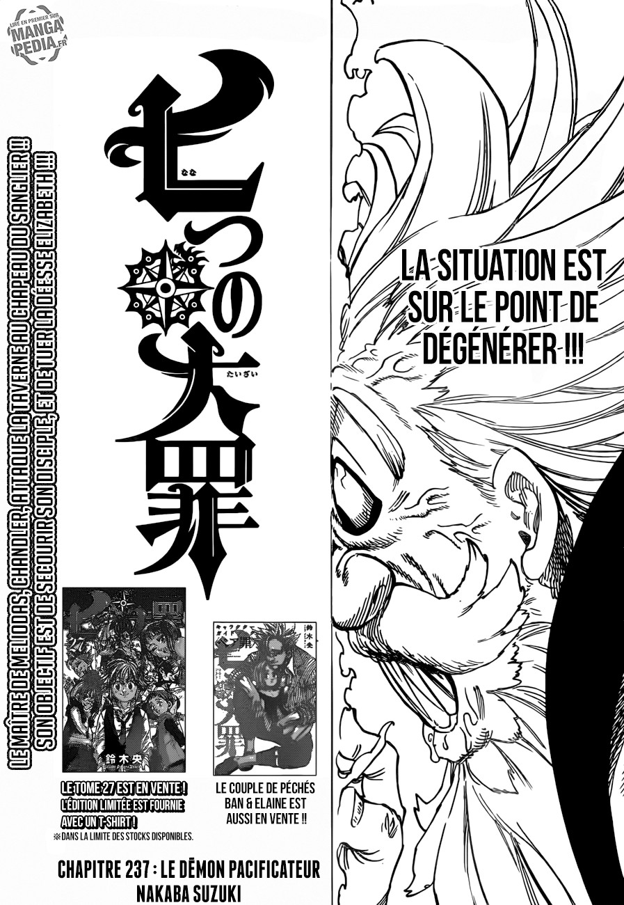 Read Nanatsu no Taizai vf Manga Online