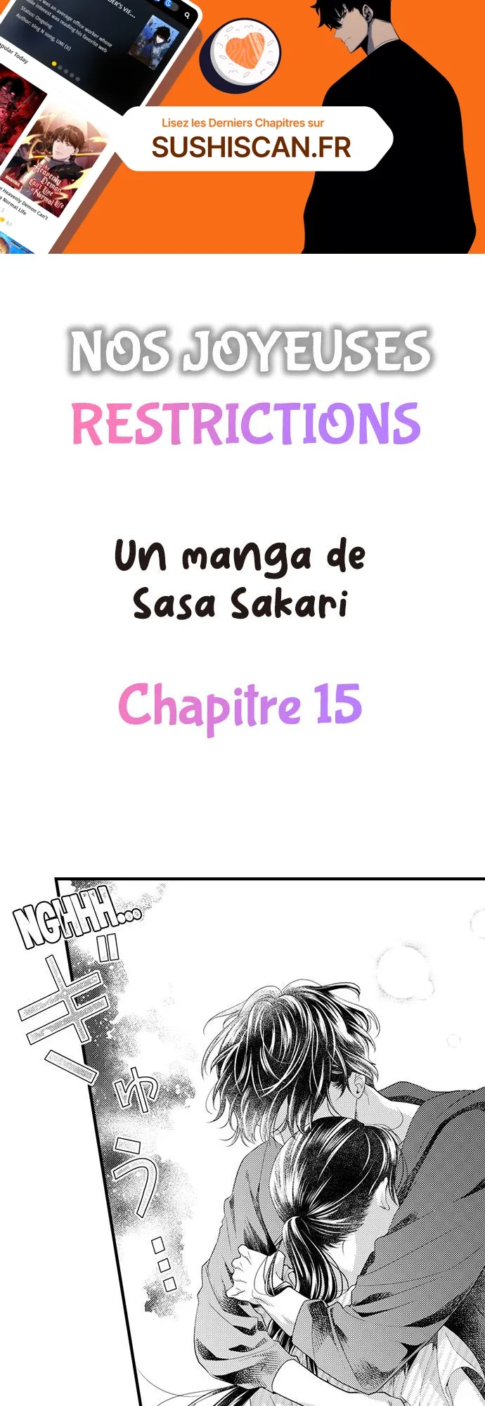 Read Nos joyeuses restrictions vf Manga Online