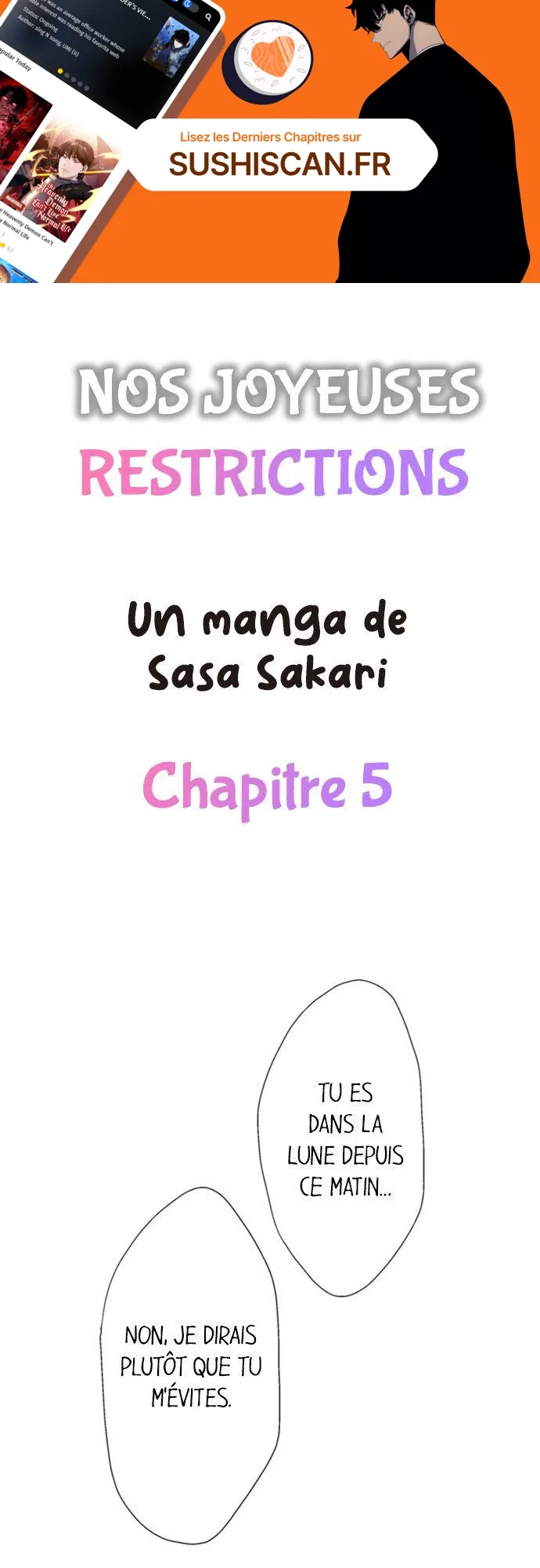 Read Nos joyeuses restrictions vf Manga Online