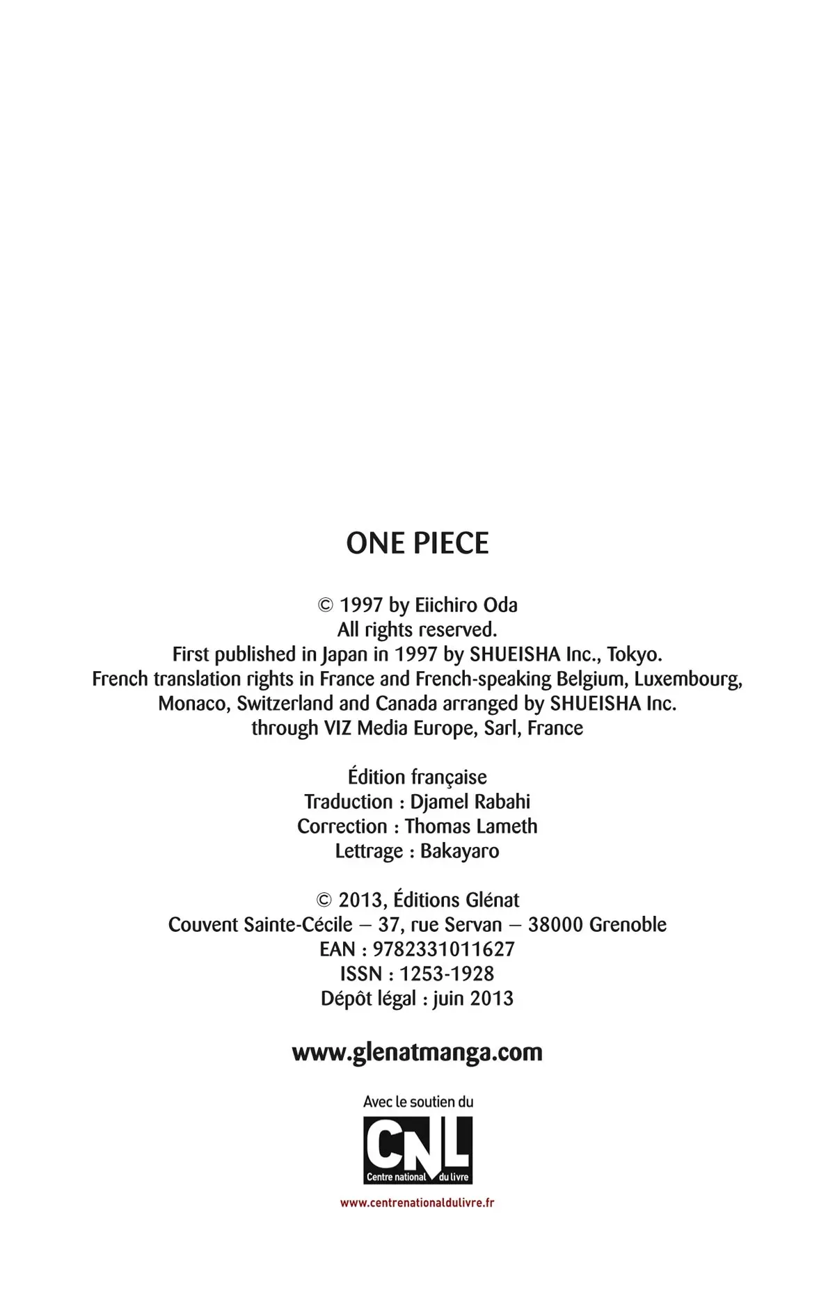 Read One Piece vf Manga Online