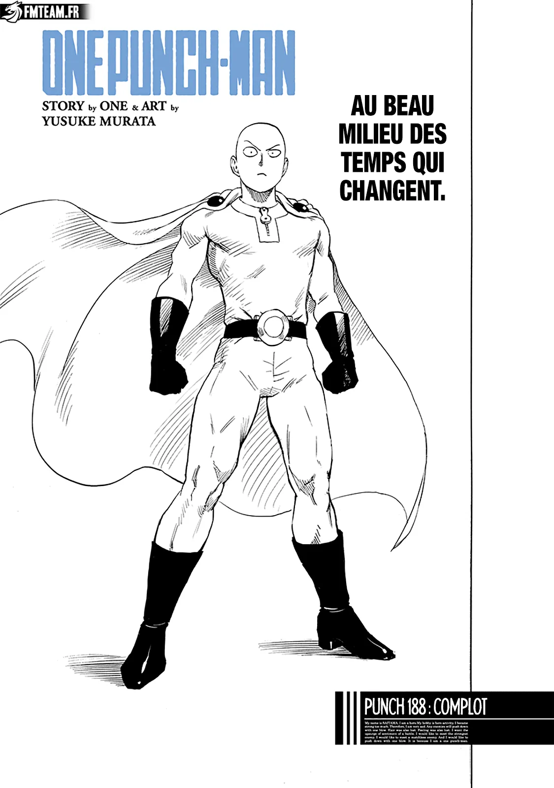 Read One Punch Man vf Manga Online