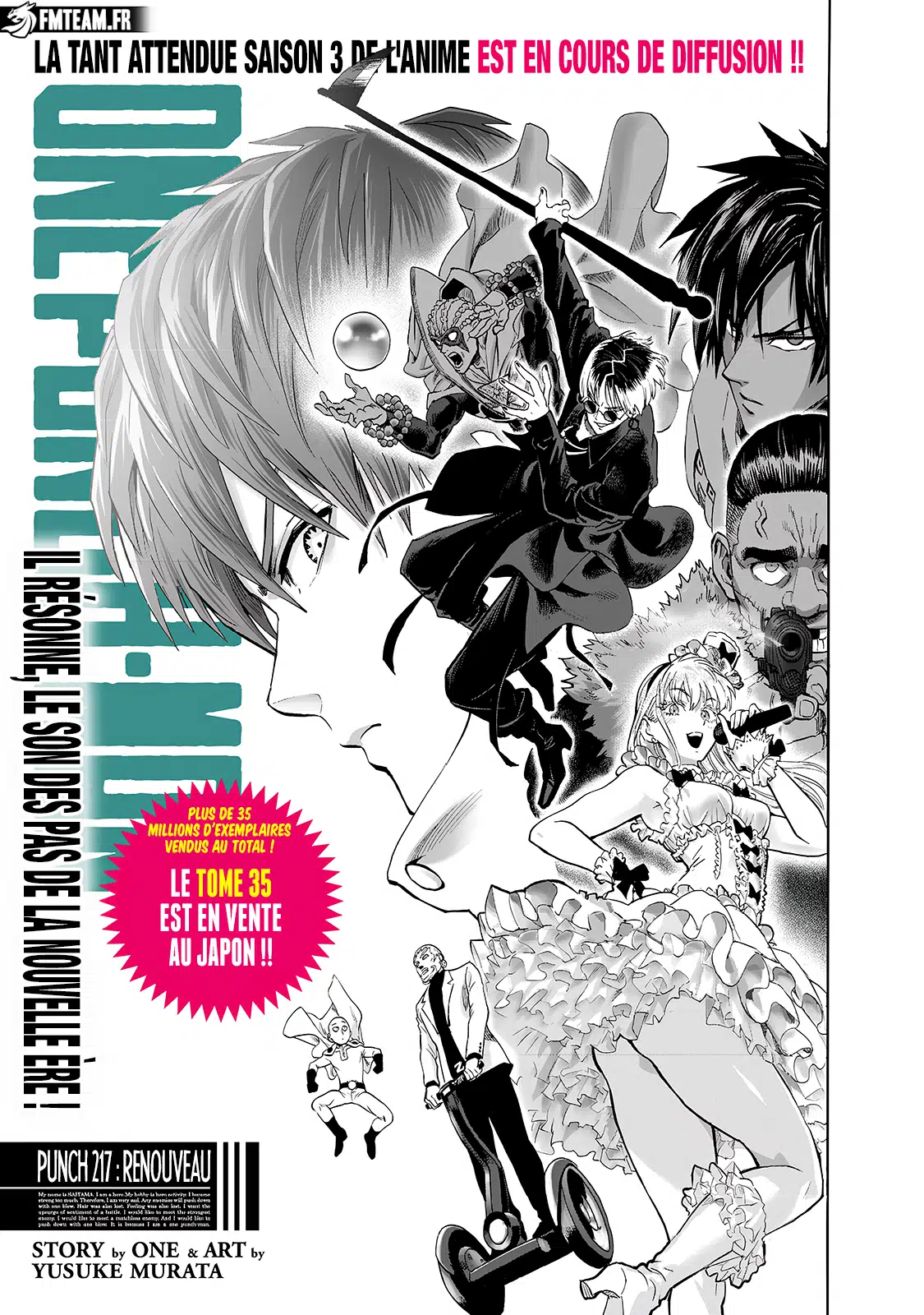 Read One Punch Man vf Manga Online