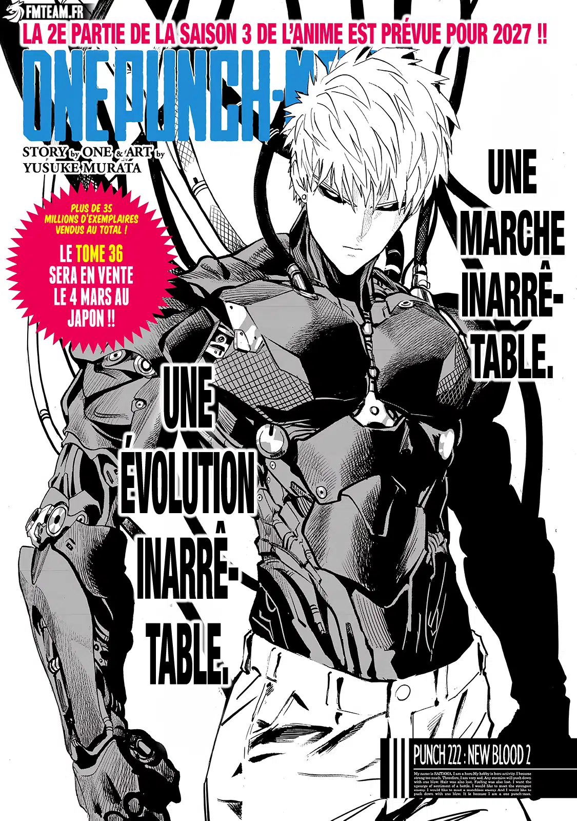 Read One Punch Man vf Manga Online