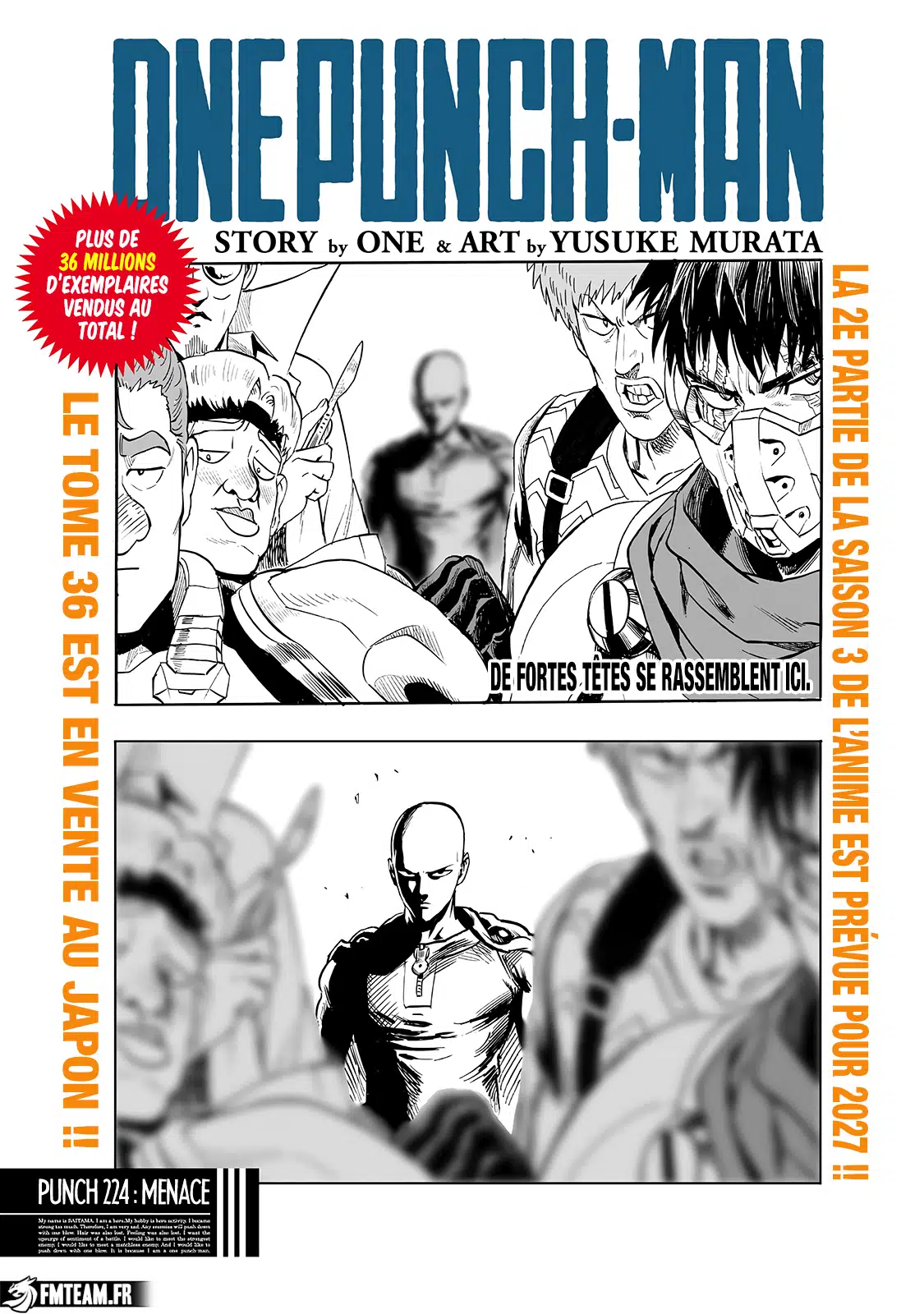 Read One Punch Man vf Manga Online
