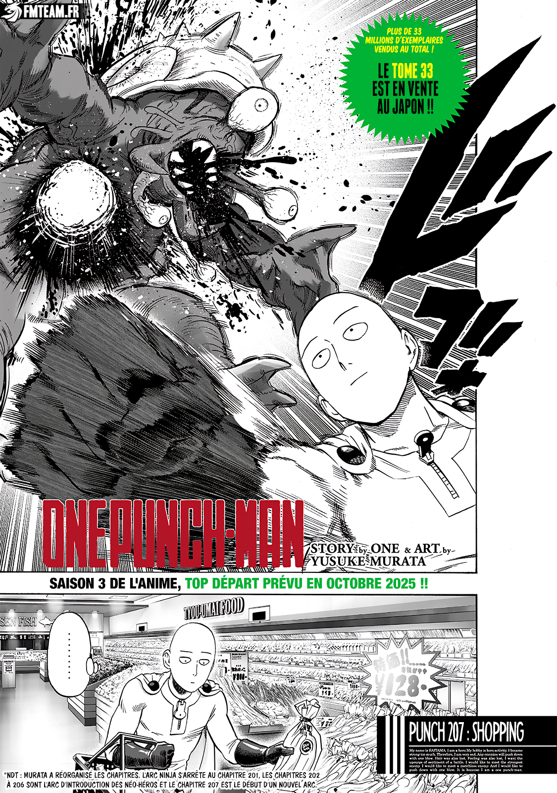 Read One Punch Man vf Manga Online