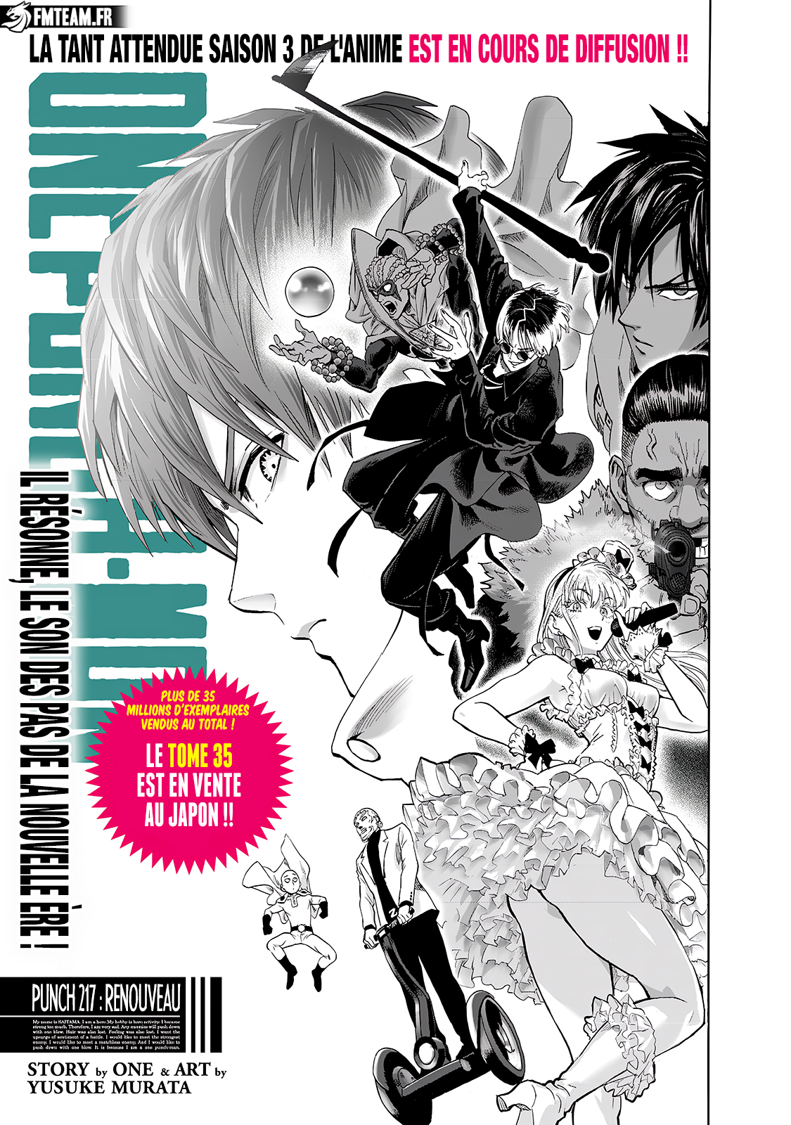 Read One Punch Man vf Manga Online