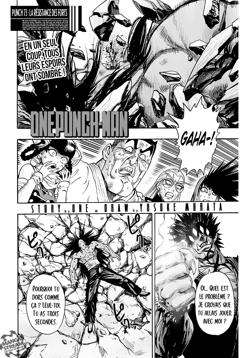 Read One Punch Man vf Manga Online