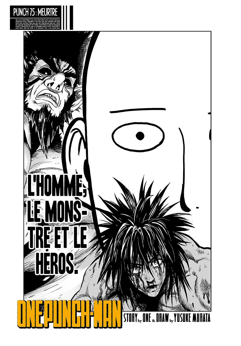 Read One Punch Man vf Manga Online