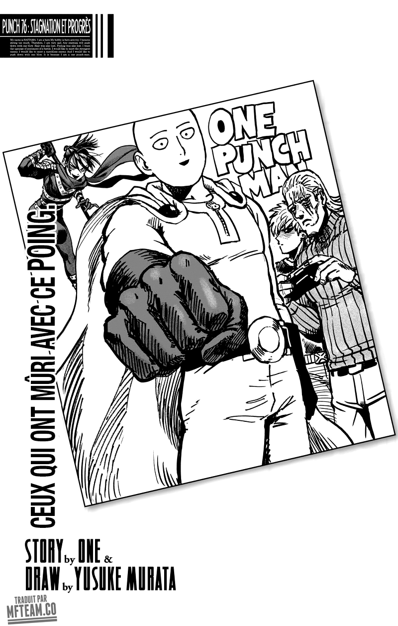 Read One Punch Man vf Manga Online