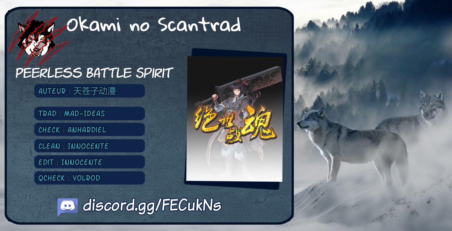 Read Peerless Battle Spirit vf Manga Online