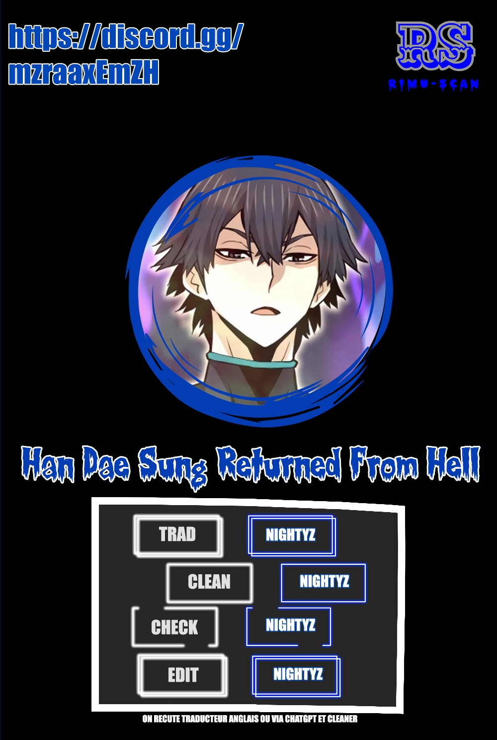Read Returned From Hell vf Manga Online