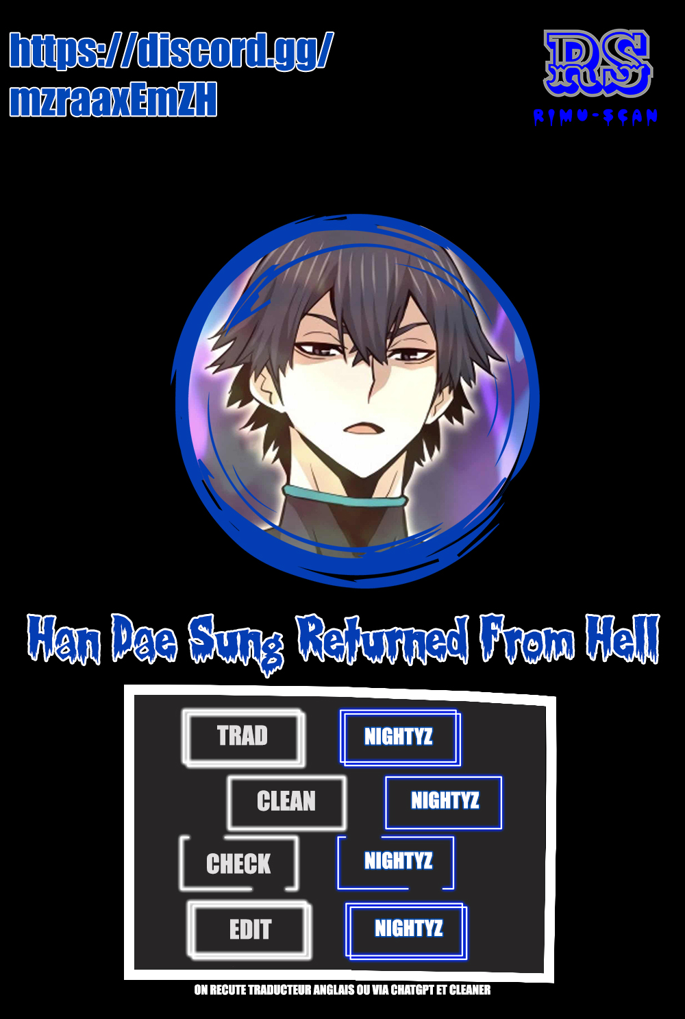 Read Returned From Hell vf Manga Online
