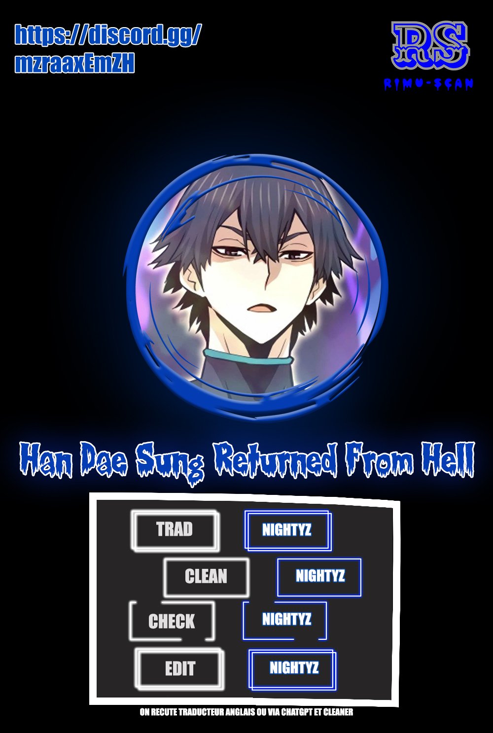 Read Returned From Hell vf Manga Online