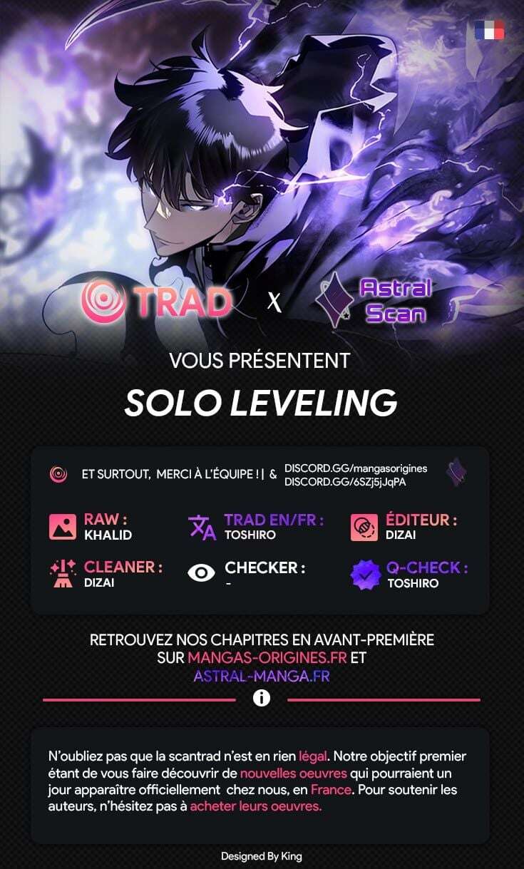 Read Solo Leveling vf Manga Online