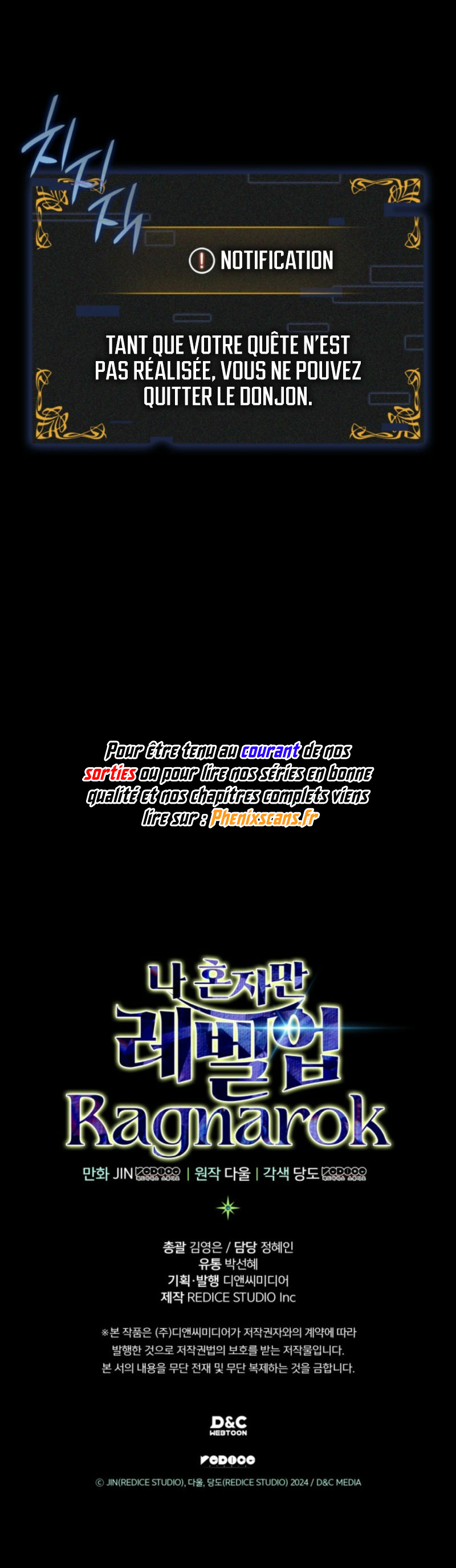 Read Solo leveling Ragnarok vf Manga Online