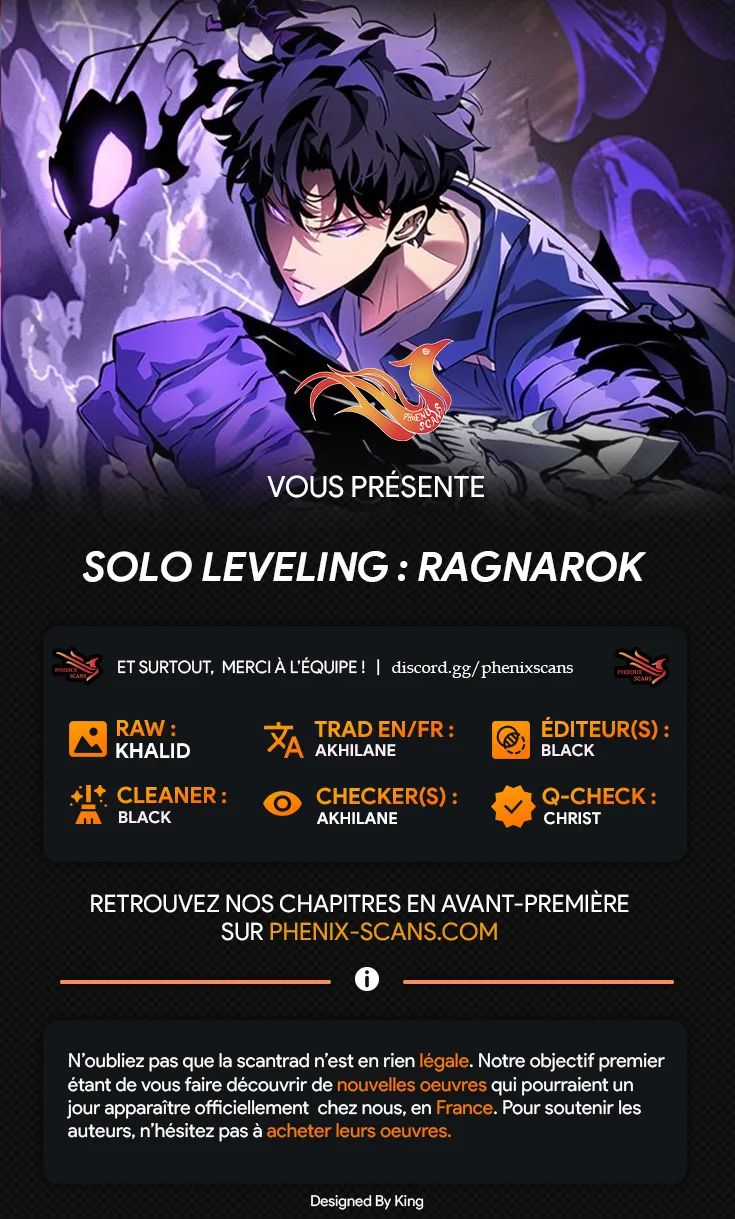Read Solo leveling Ragnarok vf Manga Online