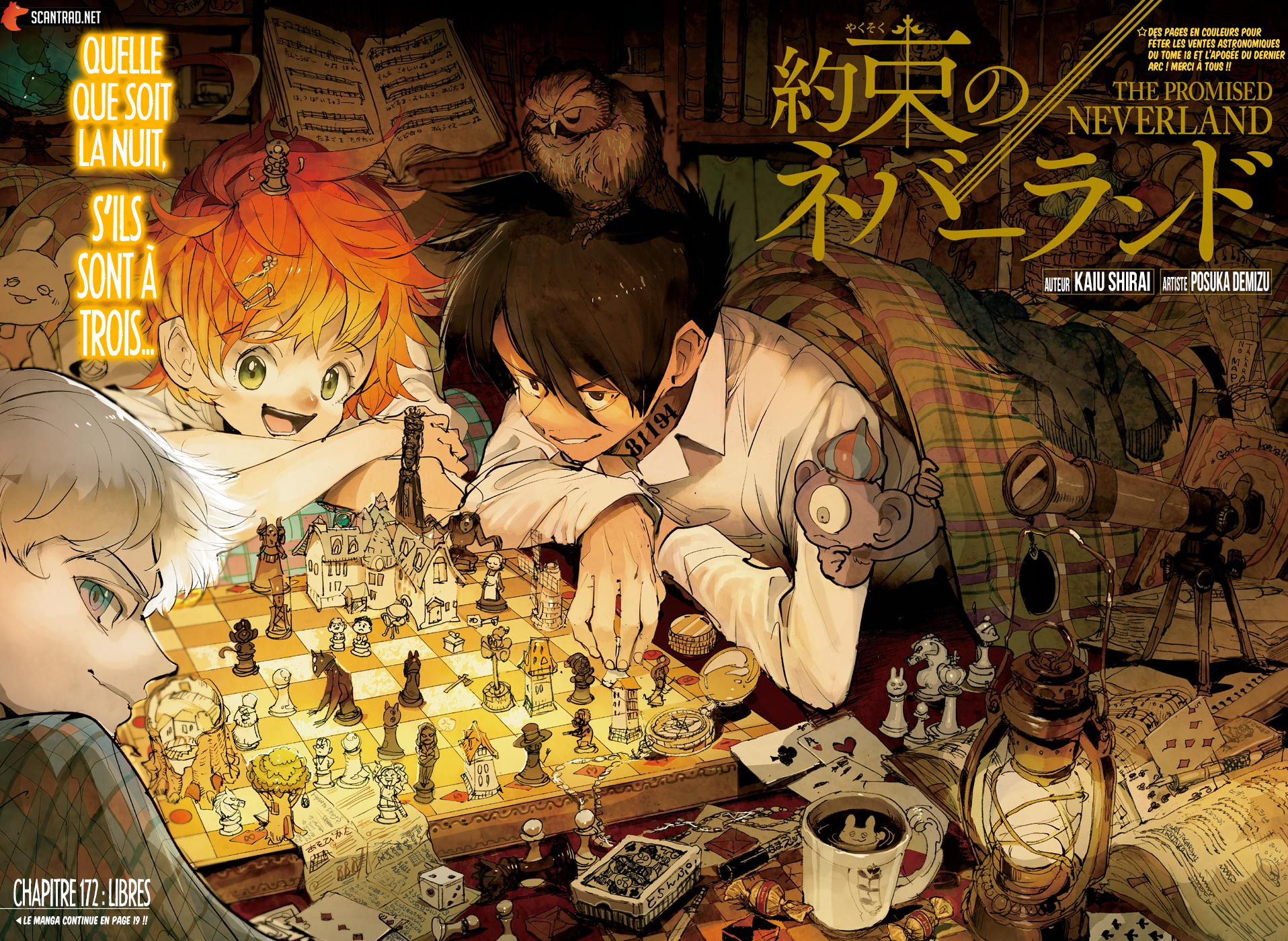 Read The Promised Neverland vf Manga Online