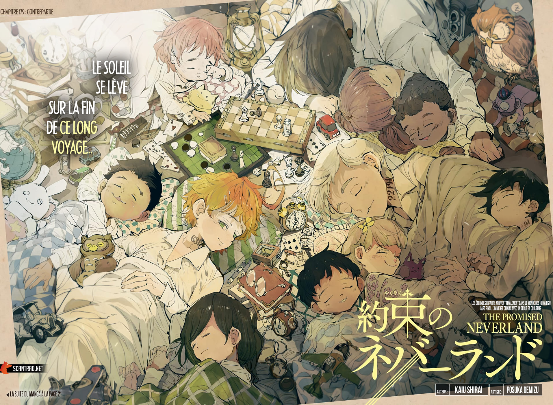 Read The Promised Neverland vf Manga Online