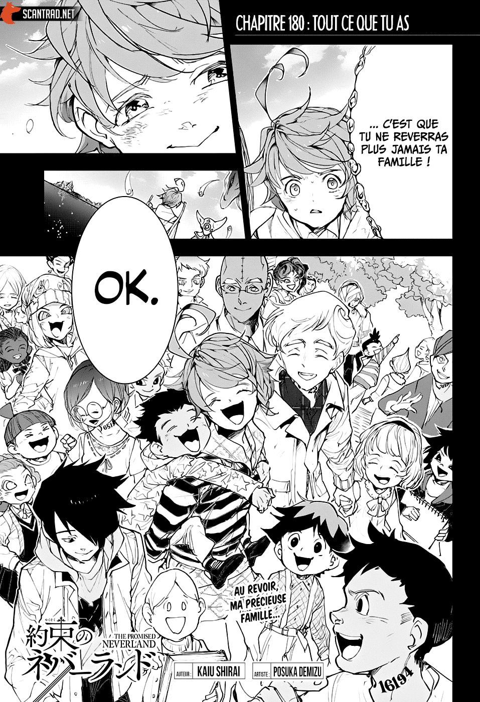 Read The Promised Neverland vf Manga Online
