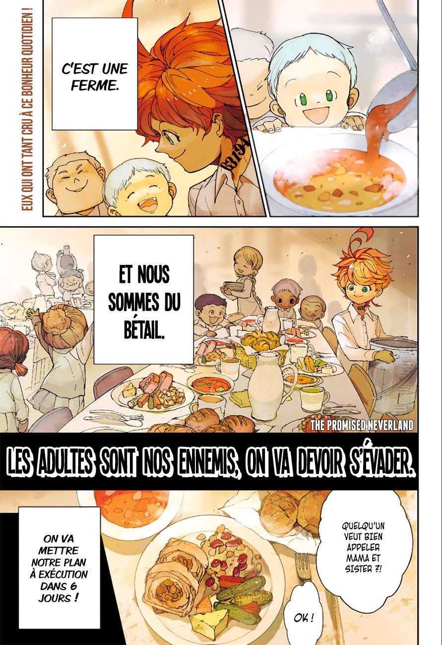 Read The Promised Neverland vf Manga Online