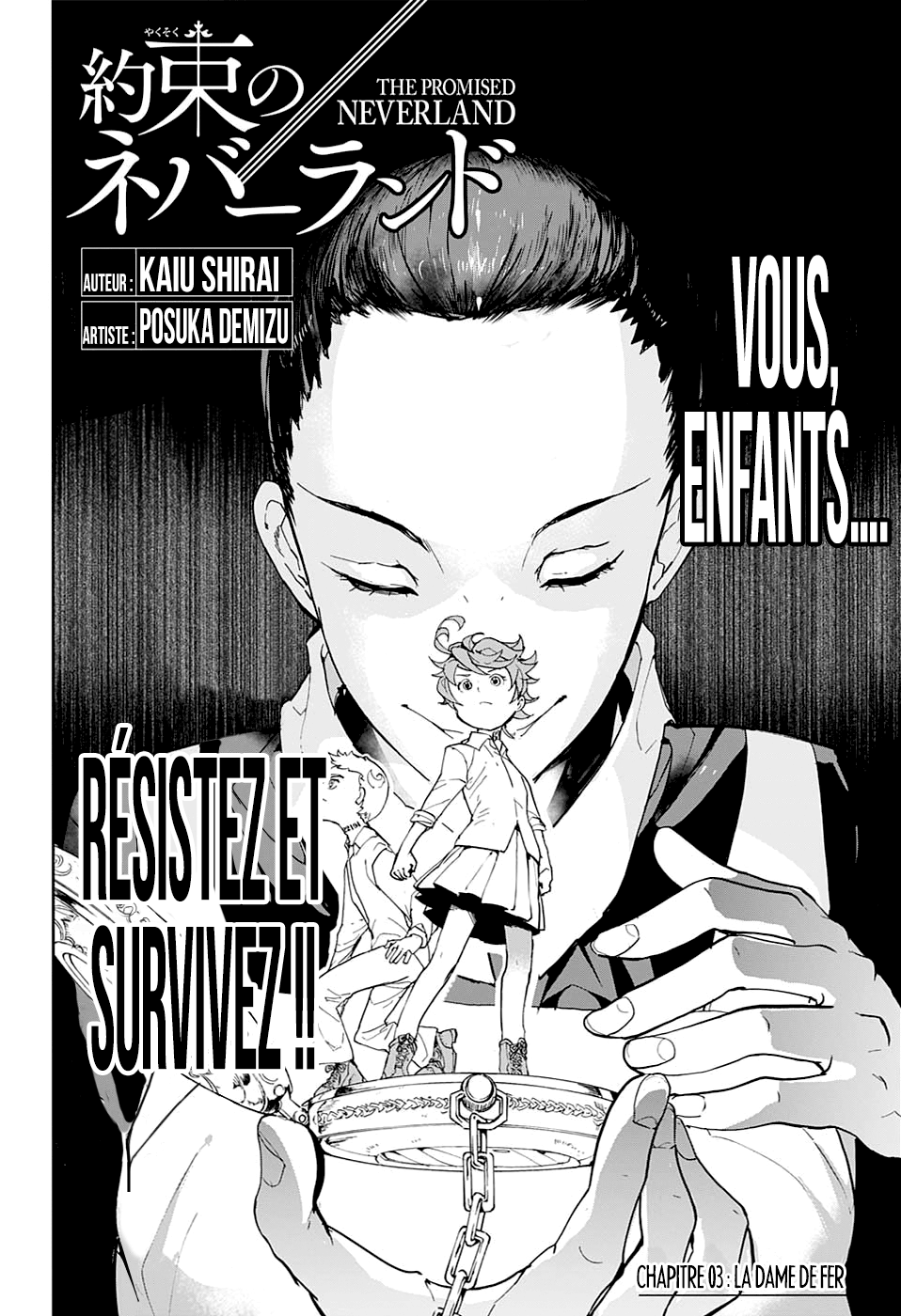 Read The Promised Neverland vf Manga Online