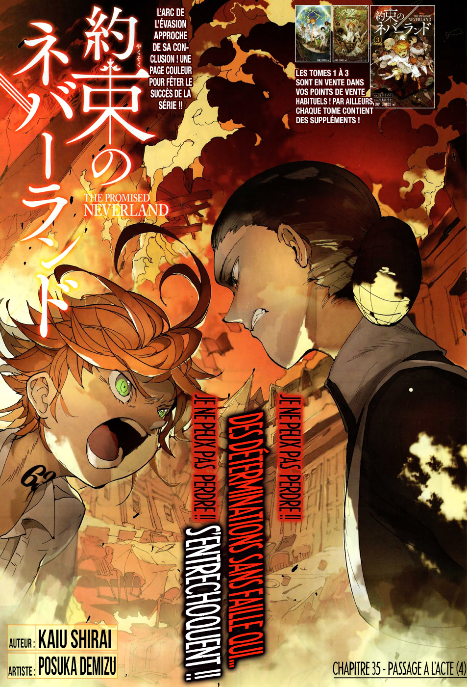 Read The Promised Neverland vf Manga Online