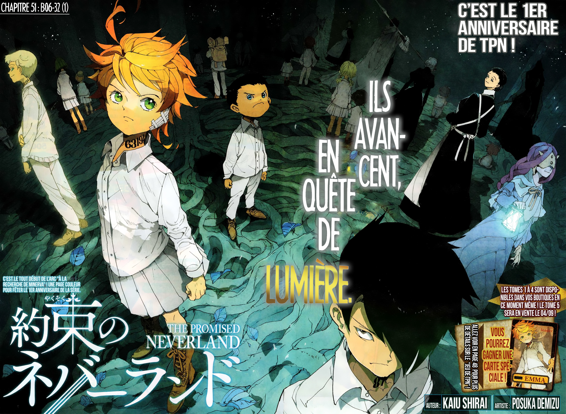 Read The Promised Neverland vf Manga Online