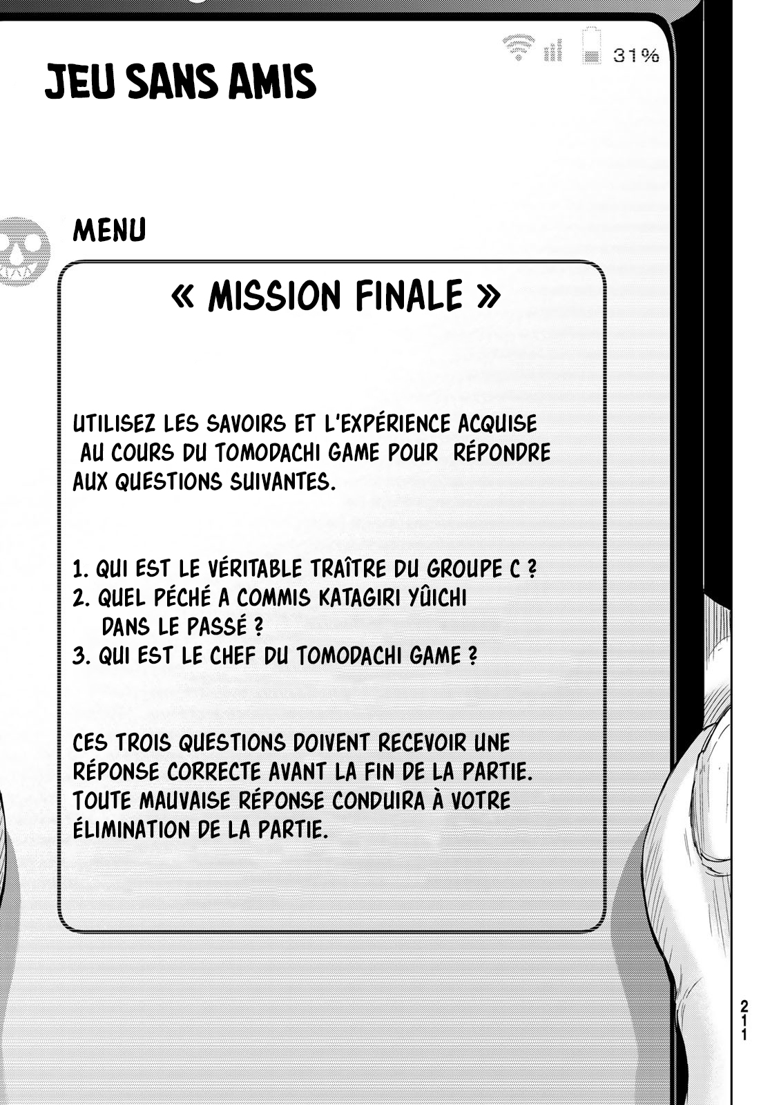 Read Tomodachi Game VF Manga Online