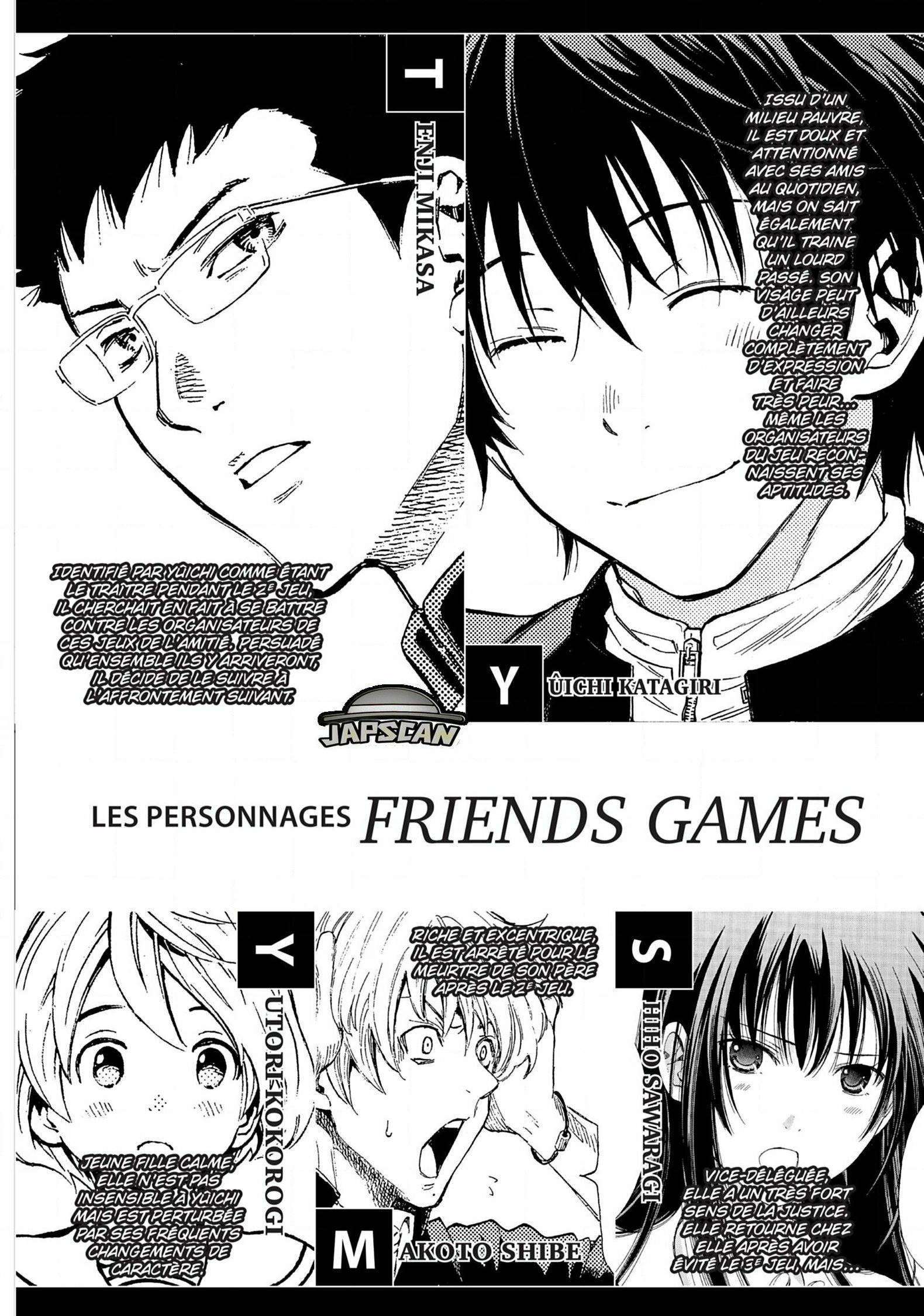 Read Tomodachi Game VF Manga Online