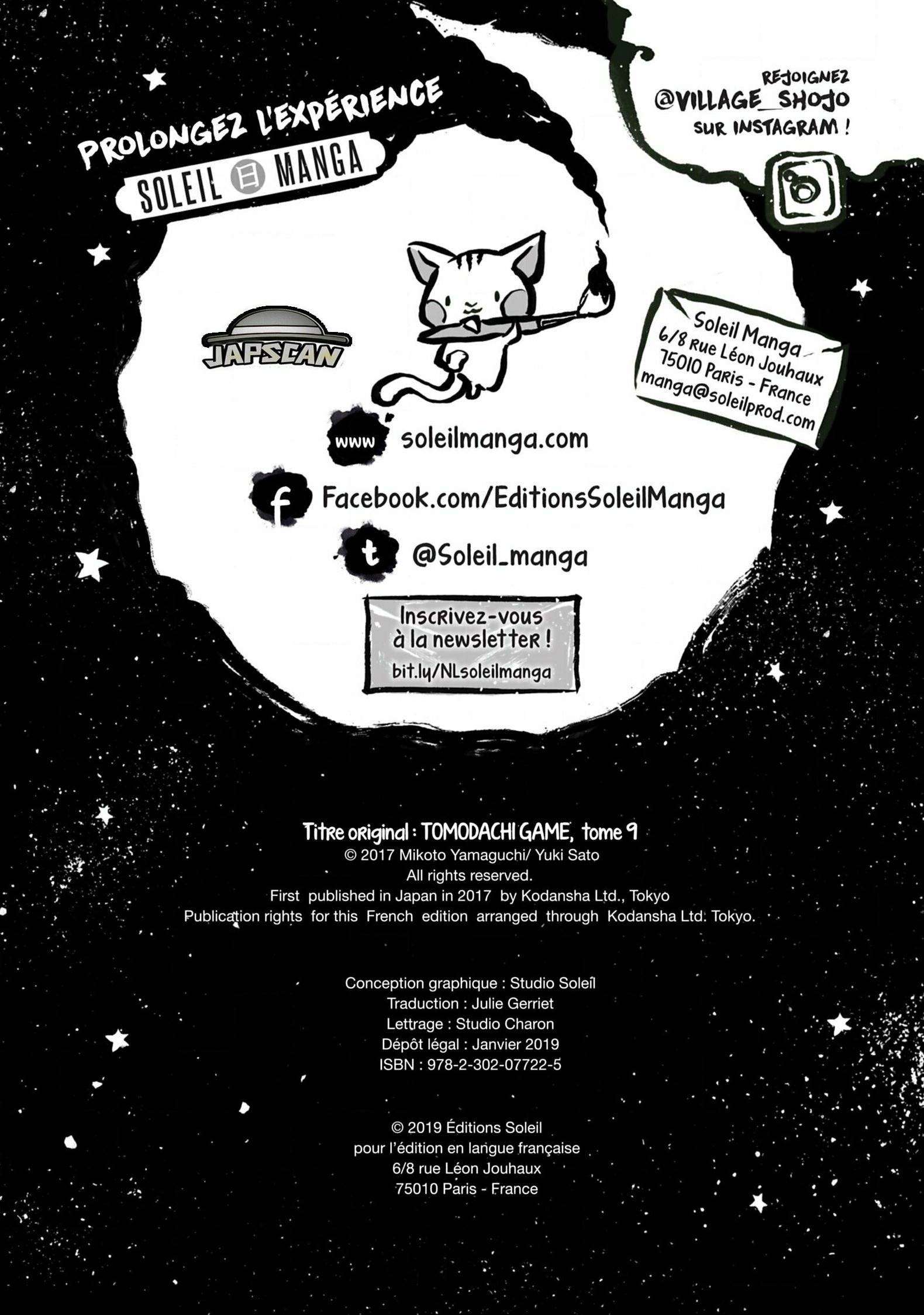 Read Tomodachi Game VF Manga Online