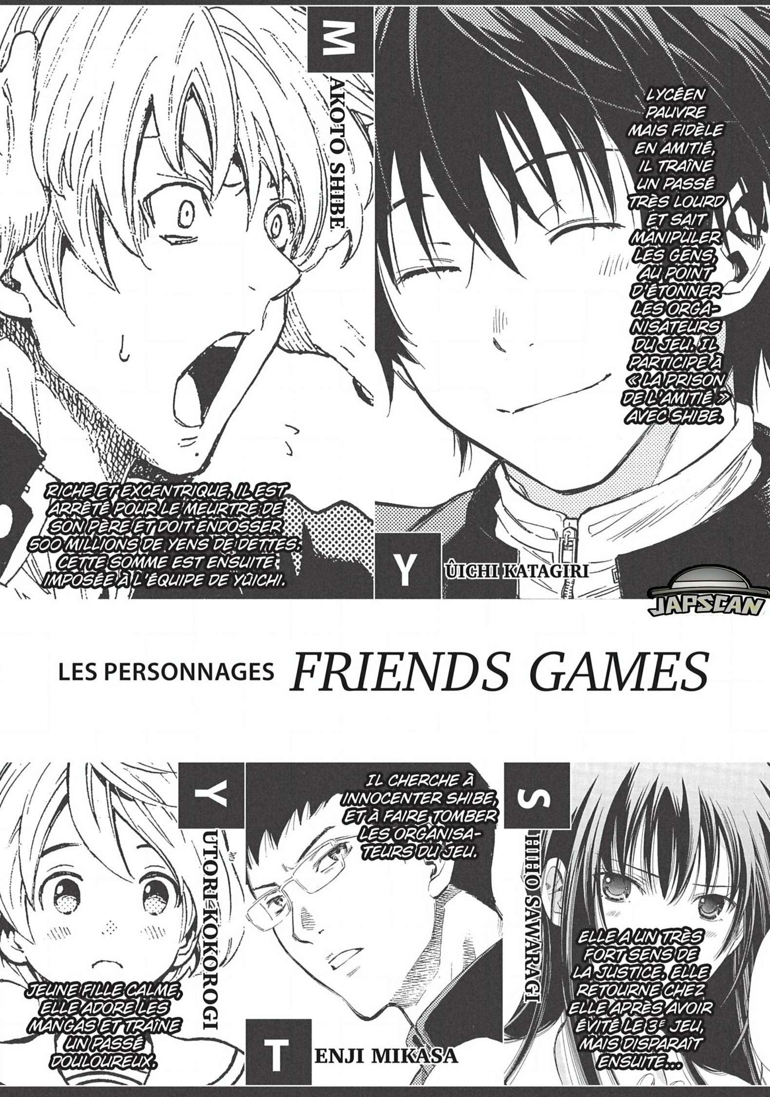 Read Tomodachi Game VF Manga Online