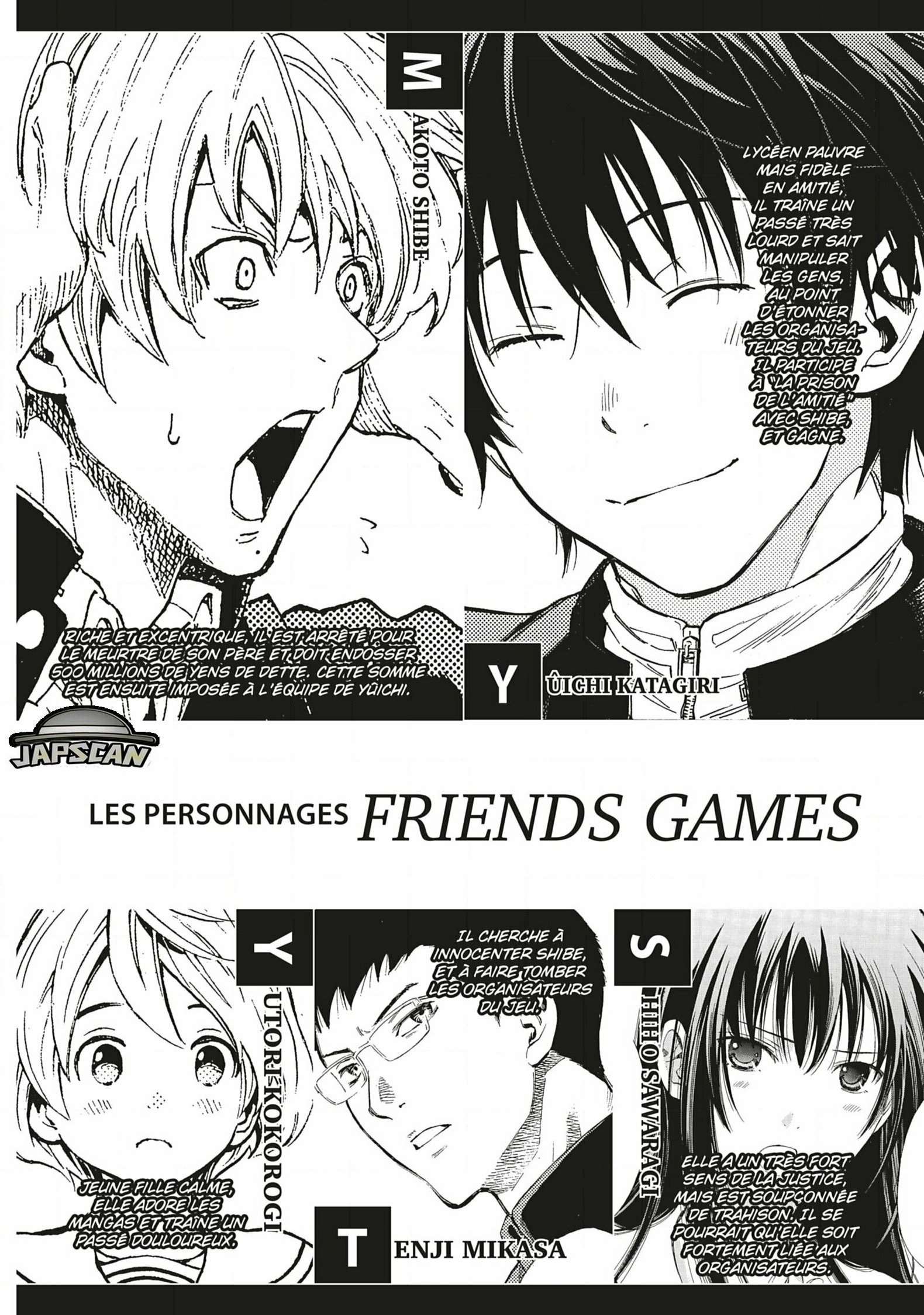 Read Tomodachi Game VF Manga Online