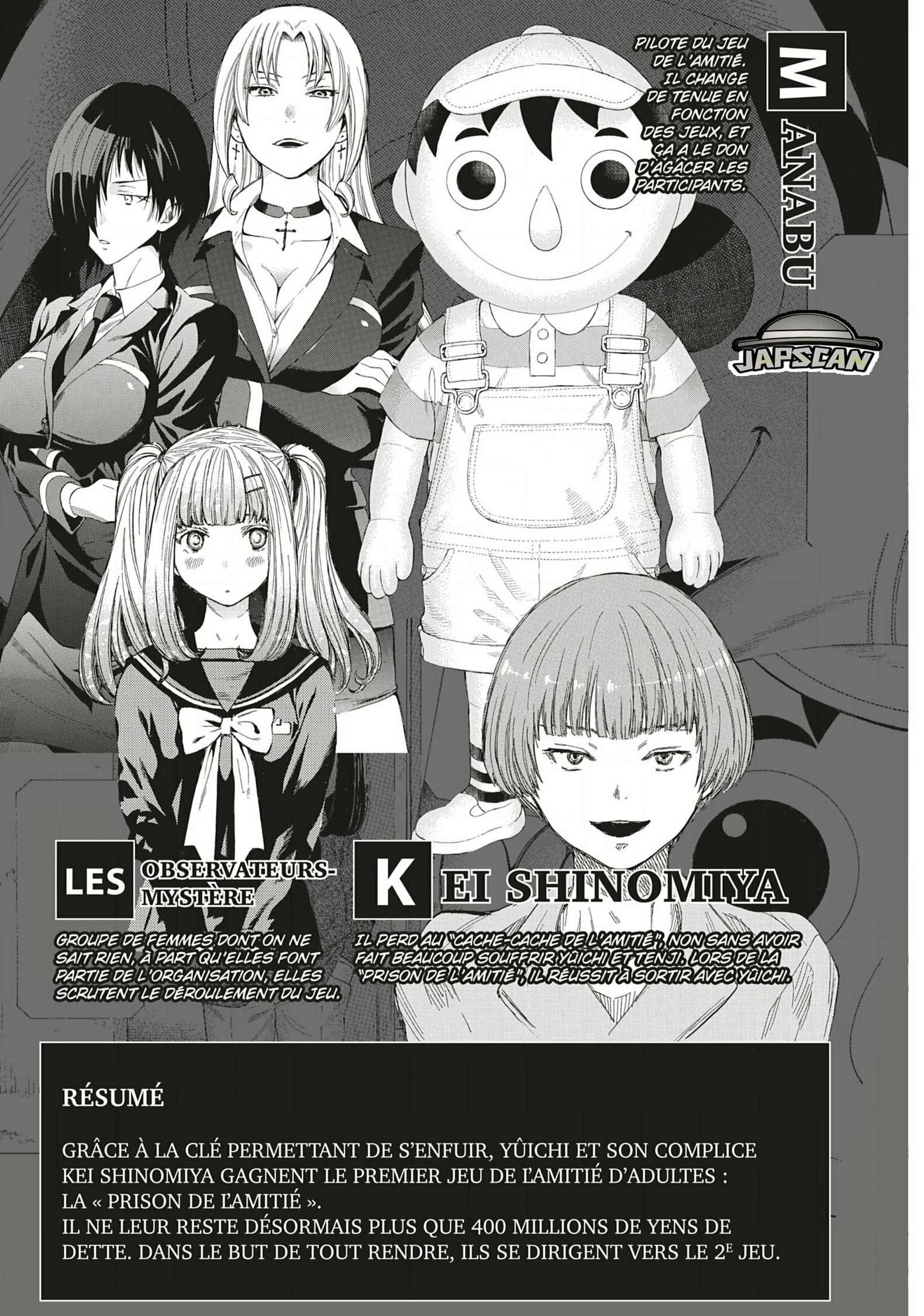 Read Tomodachi Game VF Manga Online