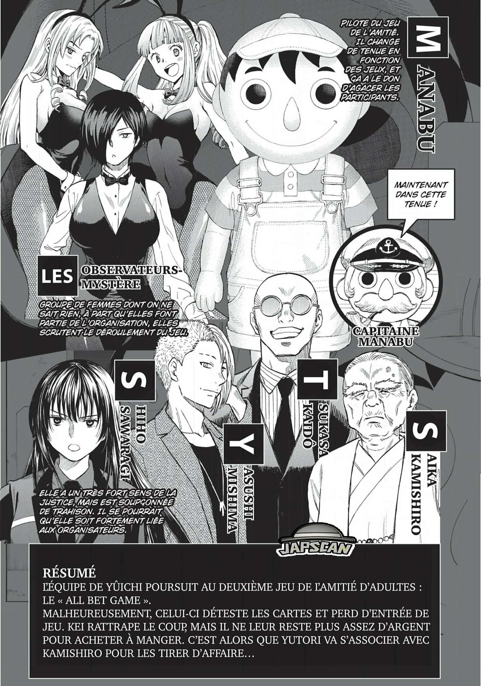 Read Tomodachi Game VF Manga Online