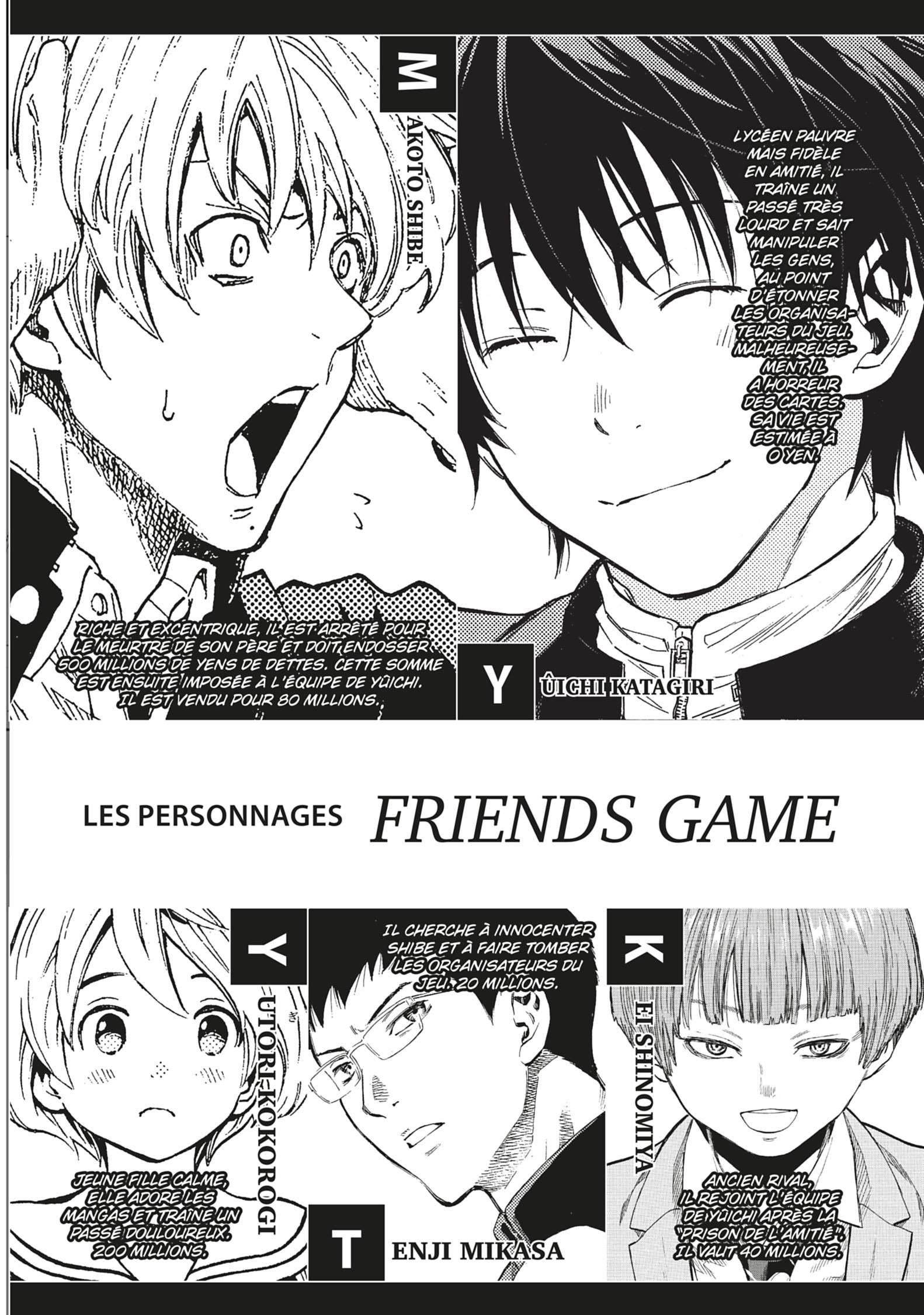 Read Tomodachi Game VF Manga Online