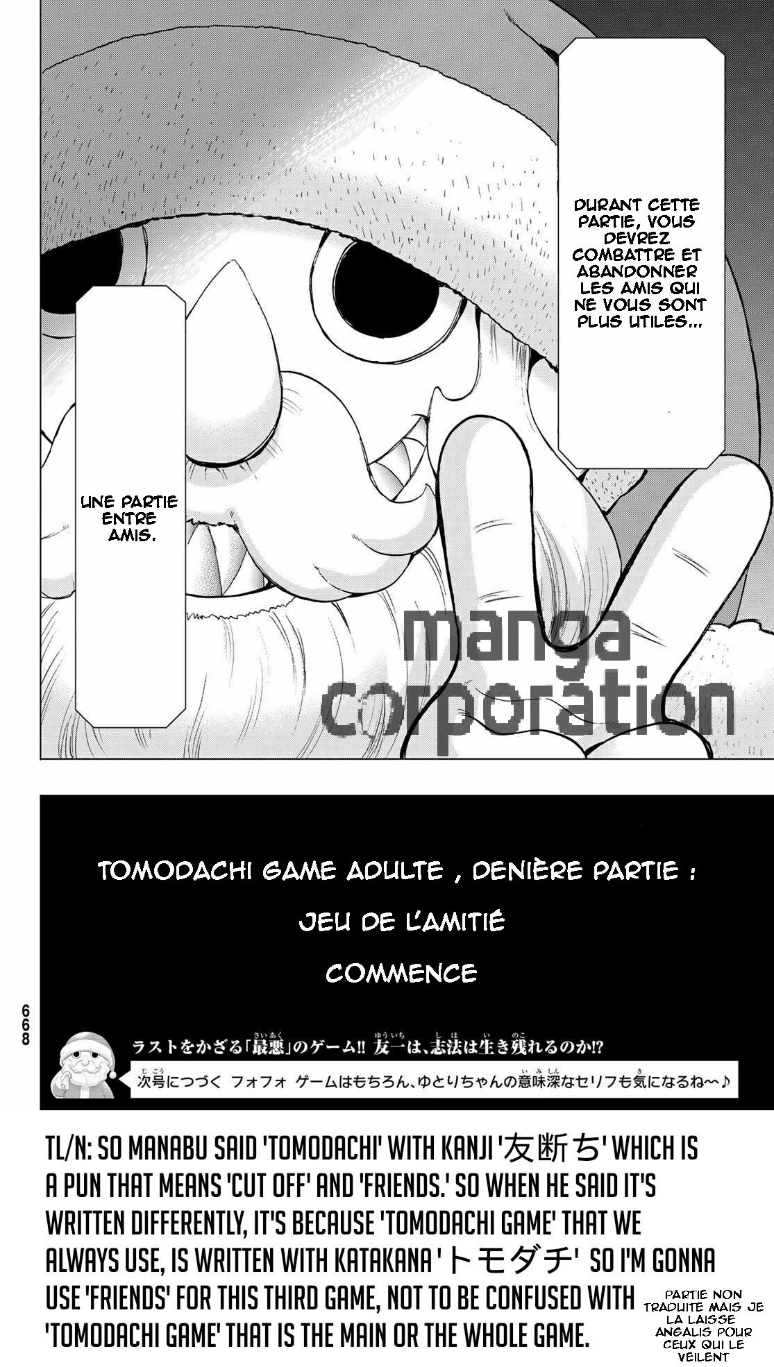 Read Tomodachi Game VF Manga Online