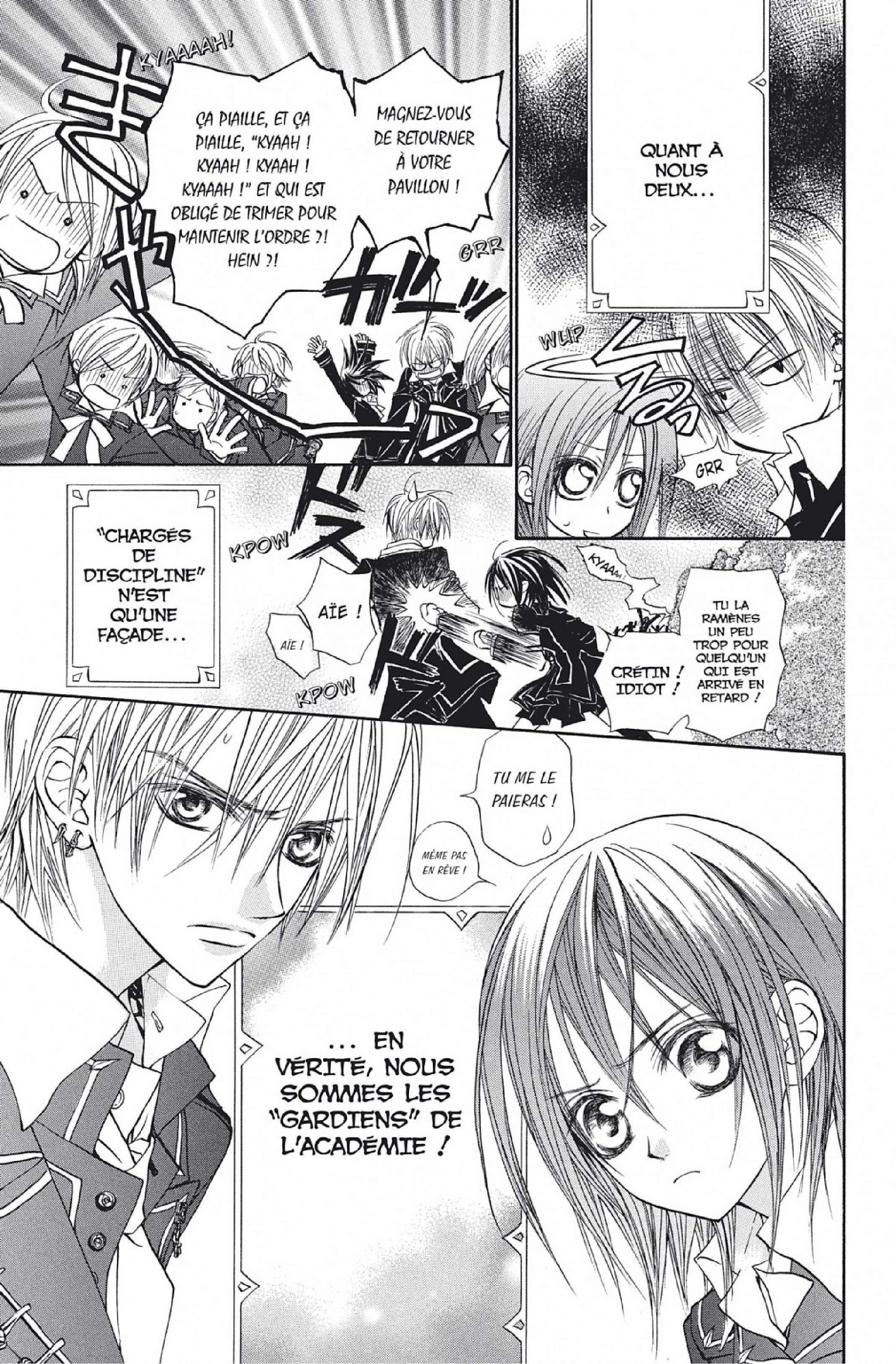 Read Vampire Knight vf Manga Online