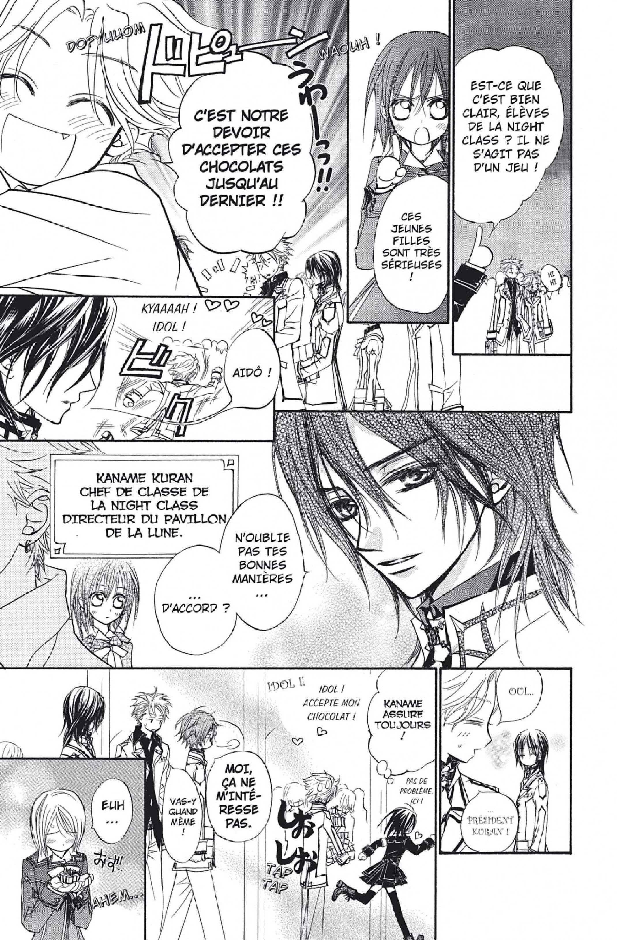 Read Vampire Knight vf Manga Online