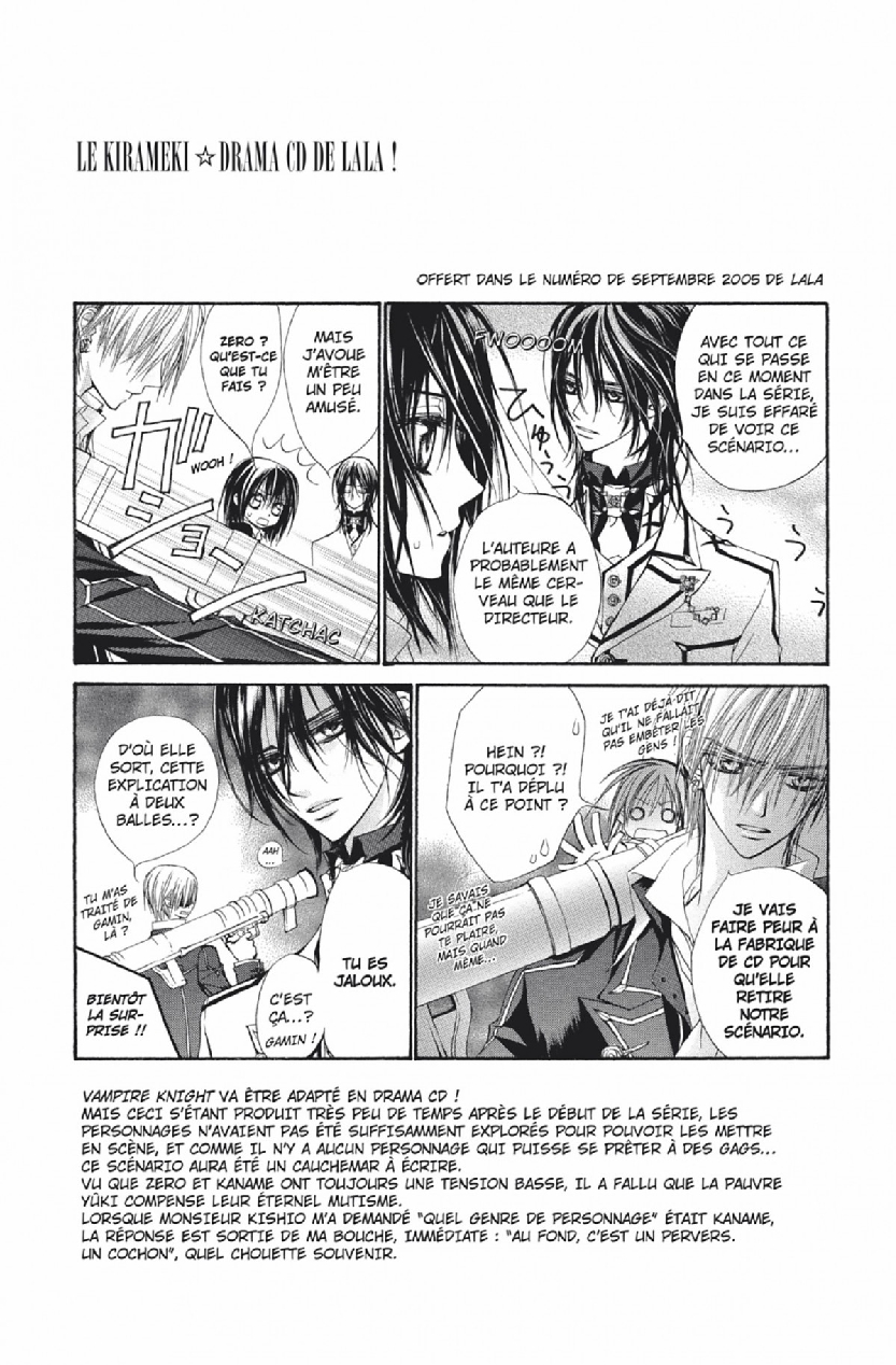 Read Vampire Knight vf Manga Online