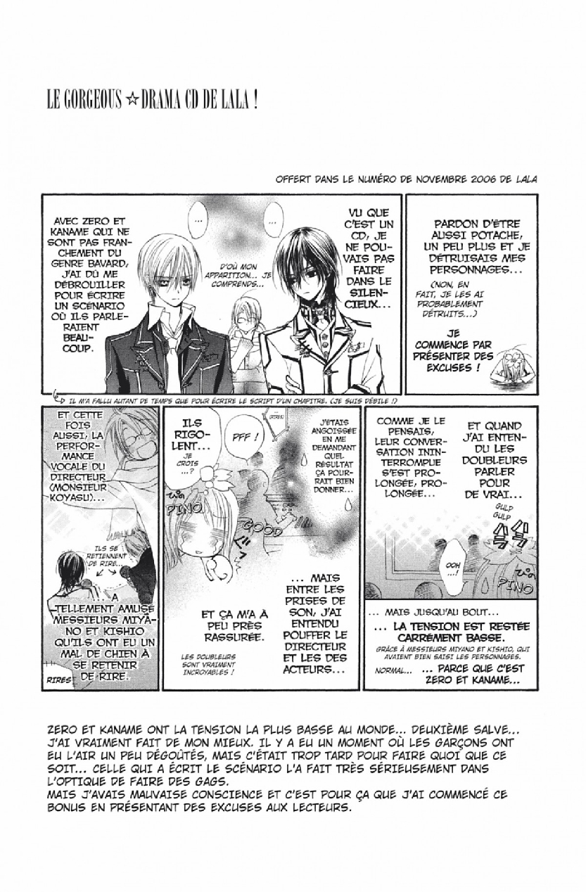 Read Vampire Knight vf Manga Online