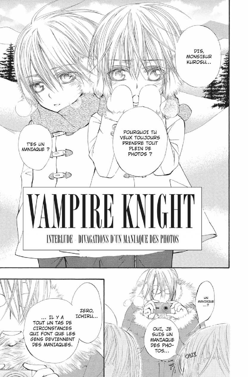 Read Vampire Knight vf Manga Online