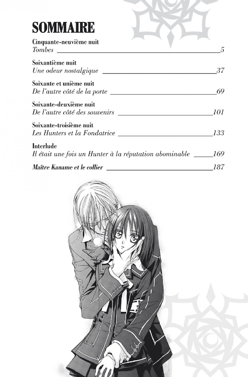 Read Vampire Knight vf Manga Online