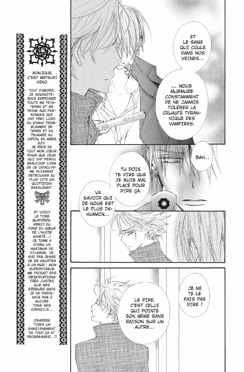 Read Vampire Knight vf Manga Online