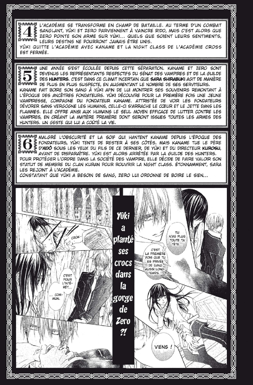 Read Vampire Knight vf Manga Online