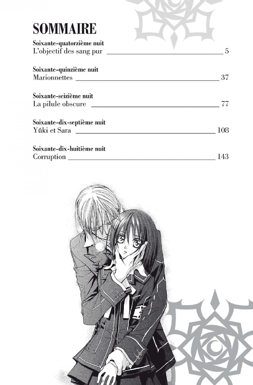 Read Vampire Knight vf Manga Online