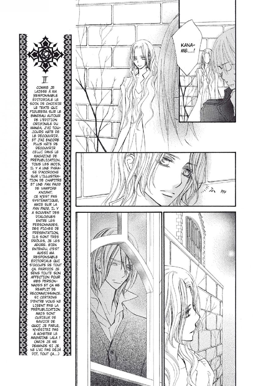 Read Vampire Knight vf Manga Online