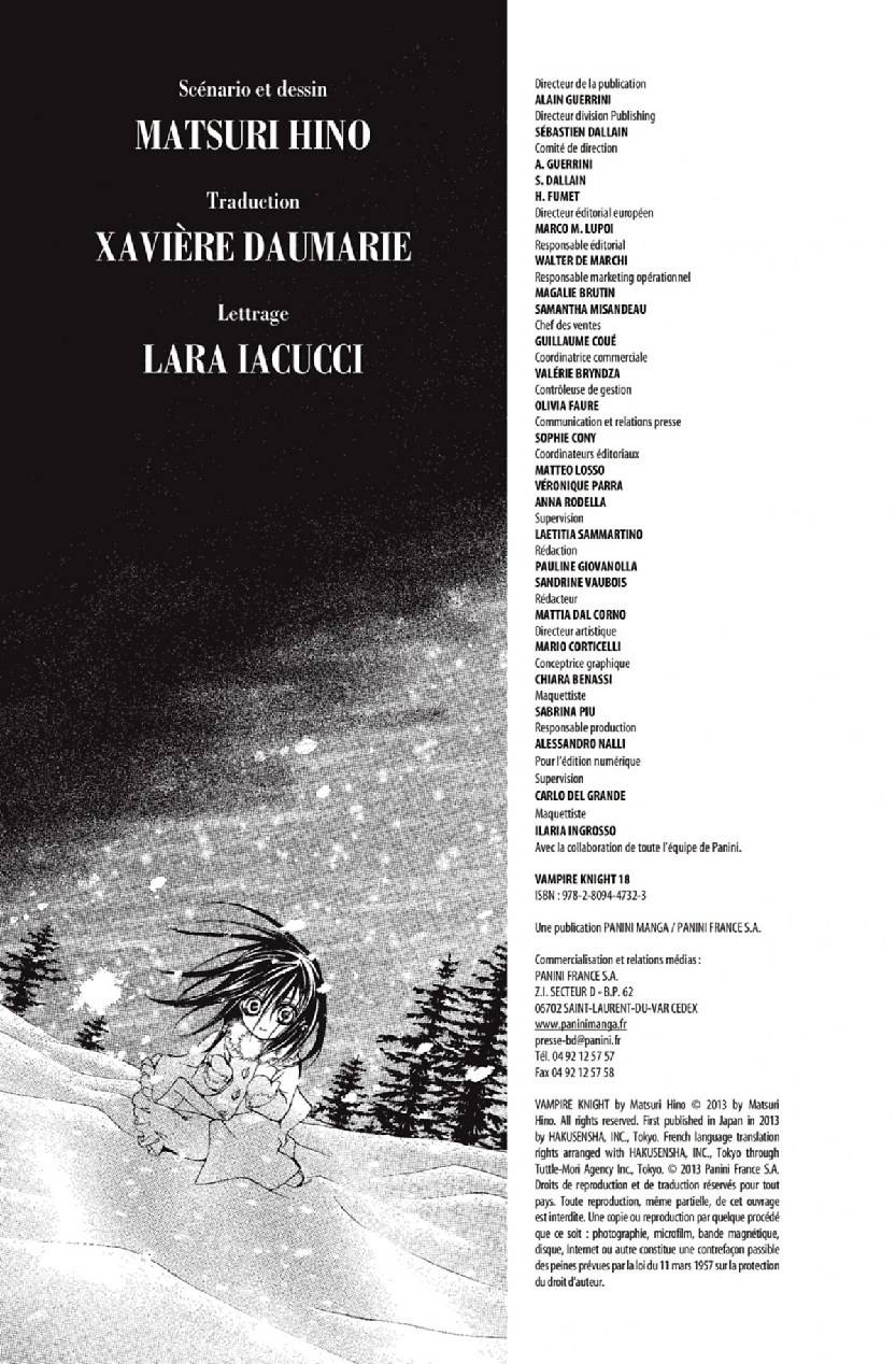 Read Vampire Knight vf Manga Online