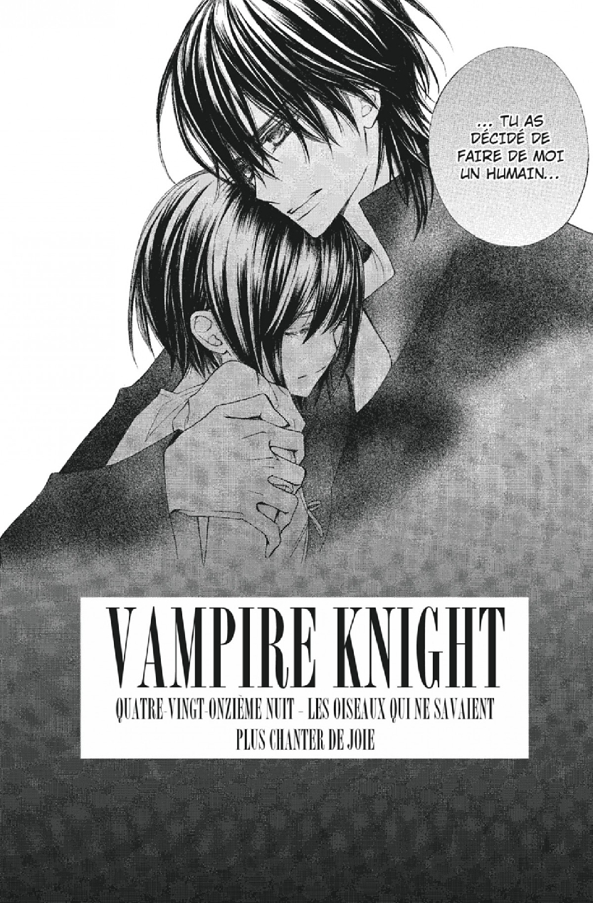 Read Vampire Knight vf Manga Online